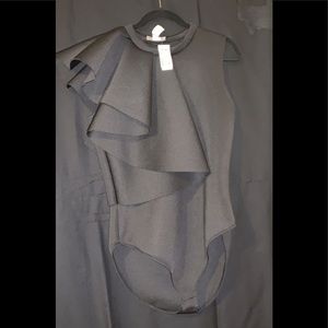 Plus Size Plush Bodysuit